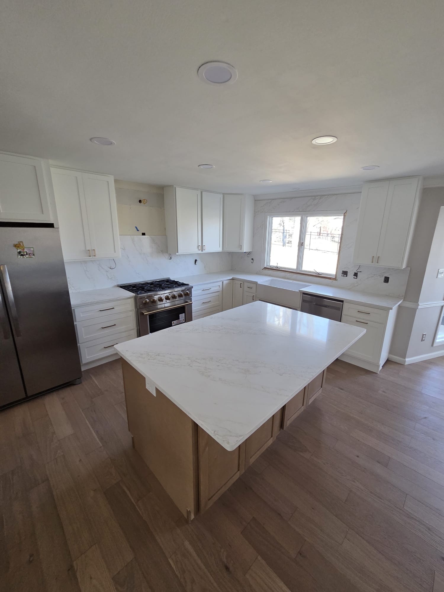 Granite kitchen counter